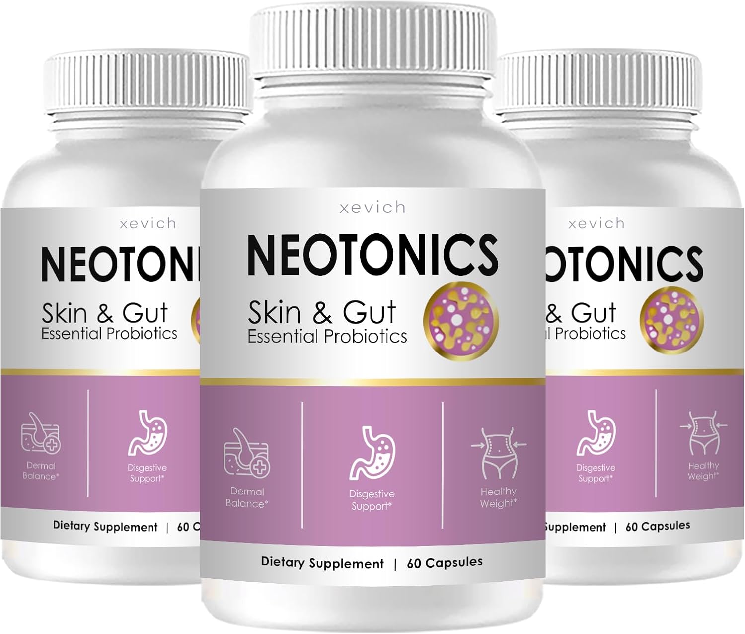 Xevich Neotonics Essential Capsules - Triple Pack with 180 Capsules