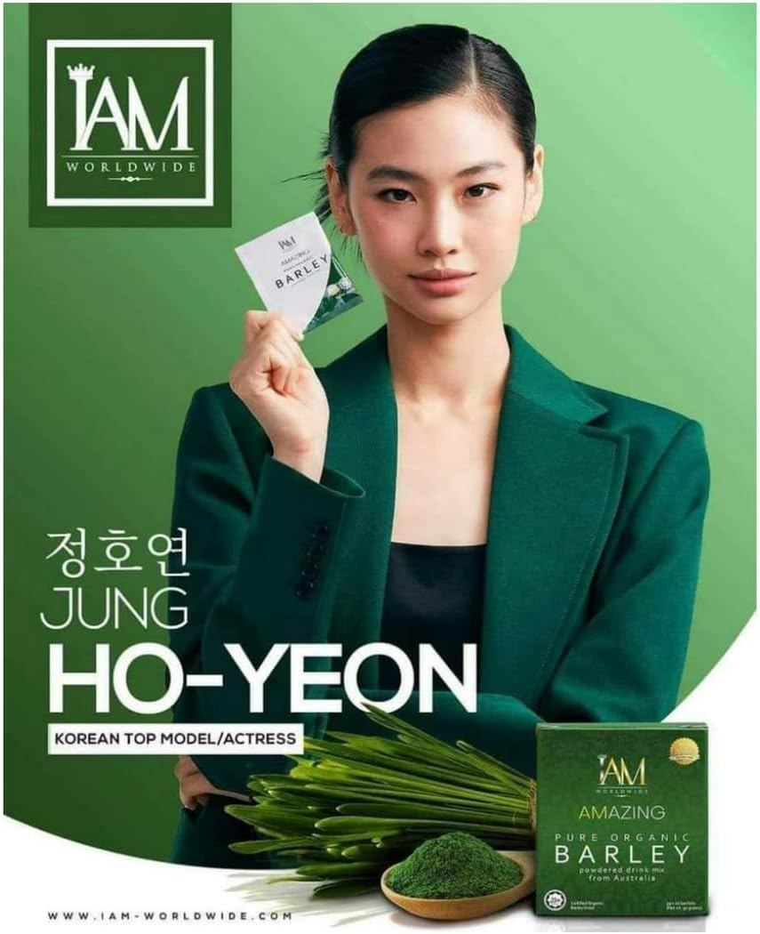 XLXZHYF IAM Amazing Pure Organic Barley Powder Drink for a Natural Green Blend