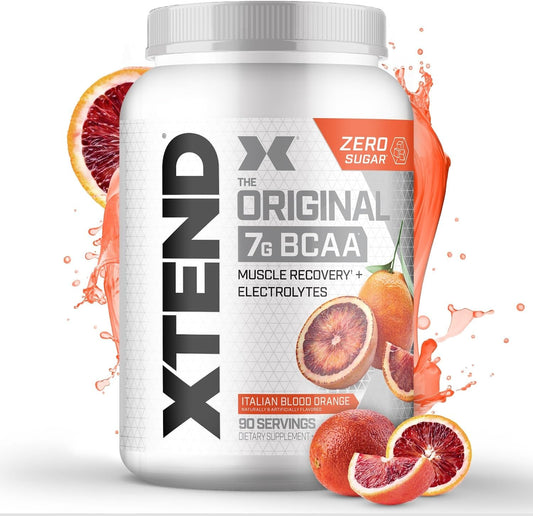 Xtend Original BCAA Powder - 7g BCAAs, 2.5g L-Glutamine, Sugar-Free Muscle Recovery Drink - 90 Servings for Men & Women