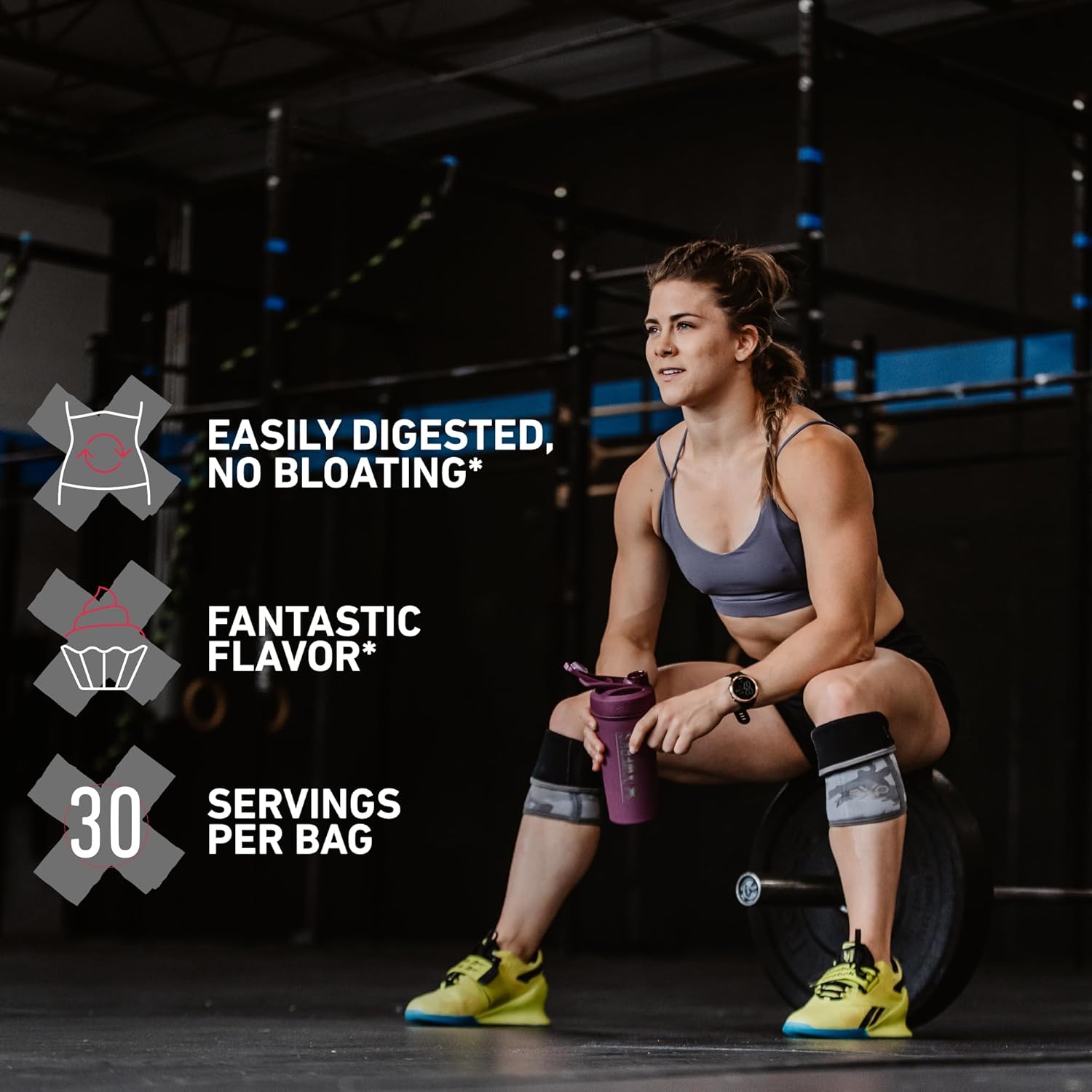 Xwerks Grow Grass-Fed Whey Protein Isolate Powder (30 Servings) - 23g Protein, All-Natural, Paleo & Keto-Friendly - Peanut Butter Flavor