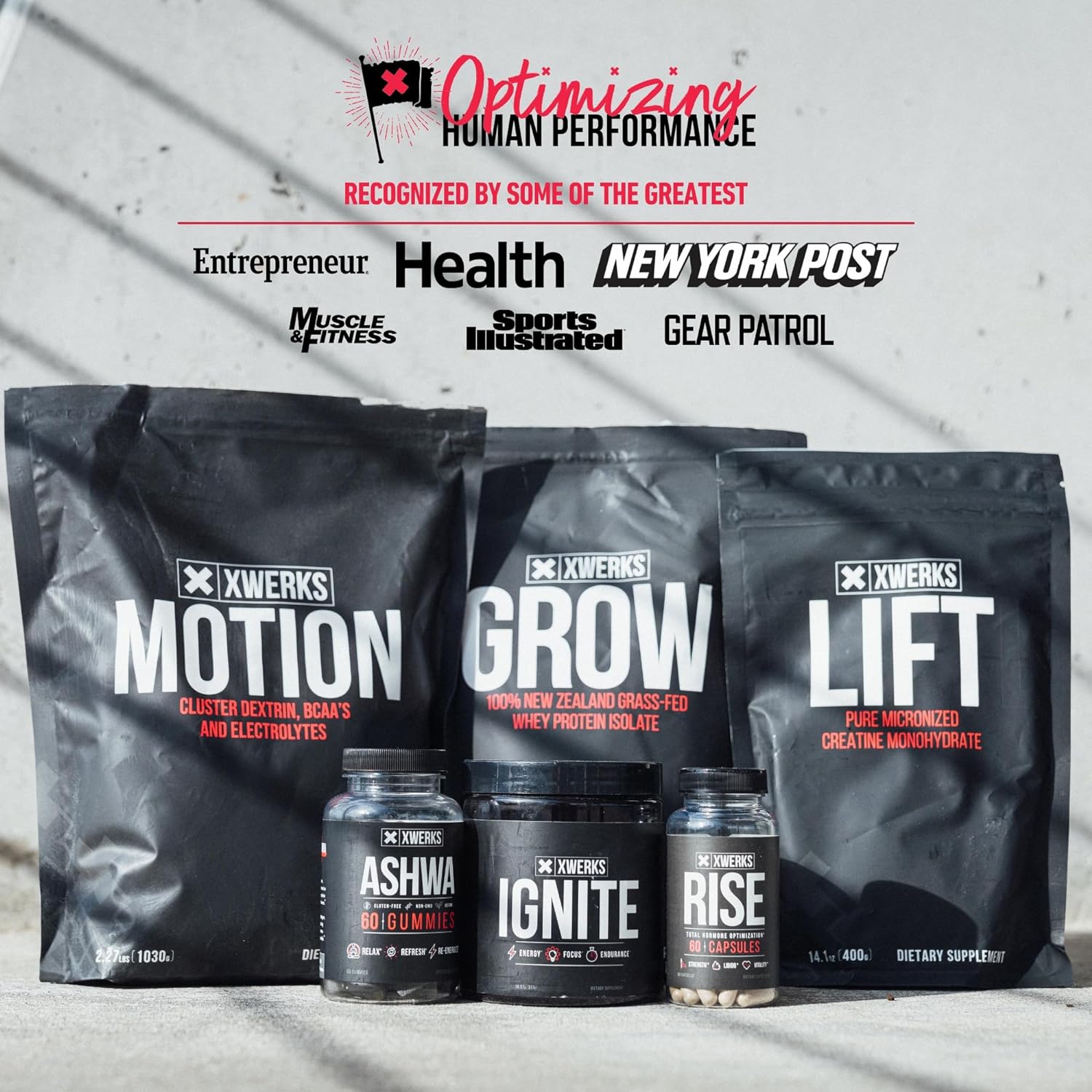 Xwerks Grow Grass-Fed Whey Protein Powder - 30 Servings, 25g Isolate Protein (Chocolate Flavor), All-Natural, Paleo & Keto-Friendly