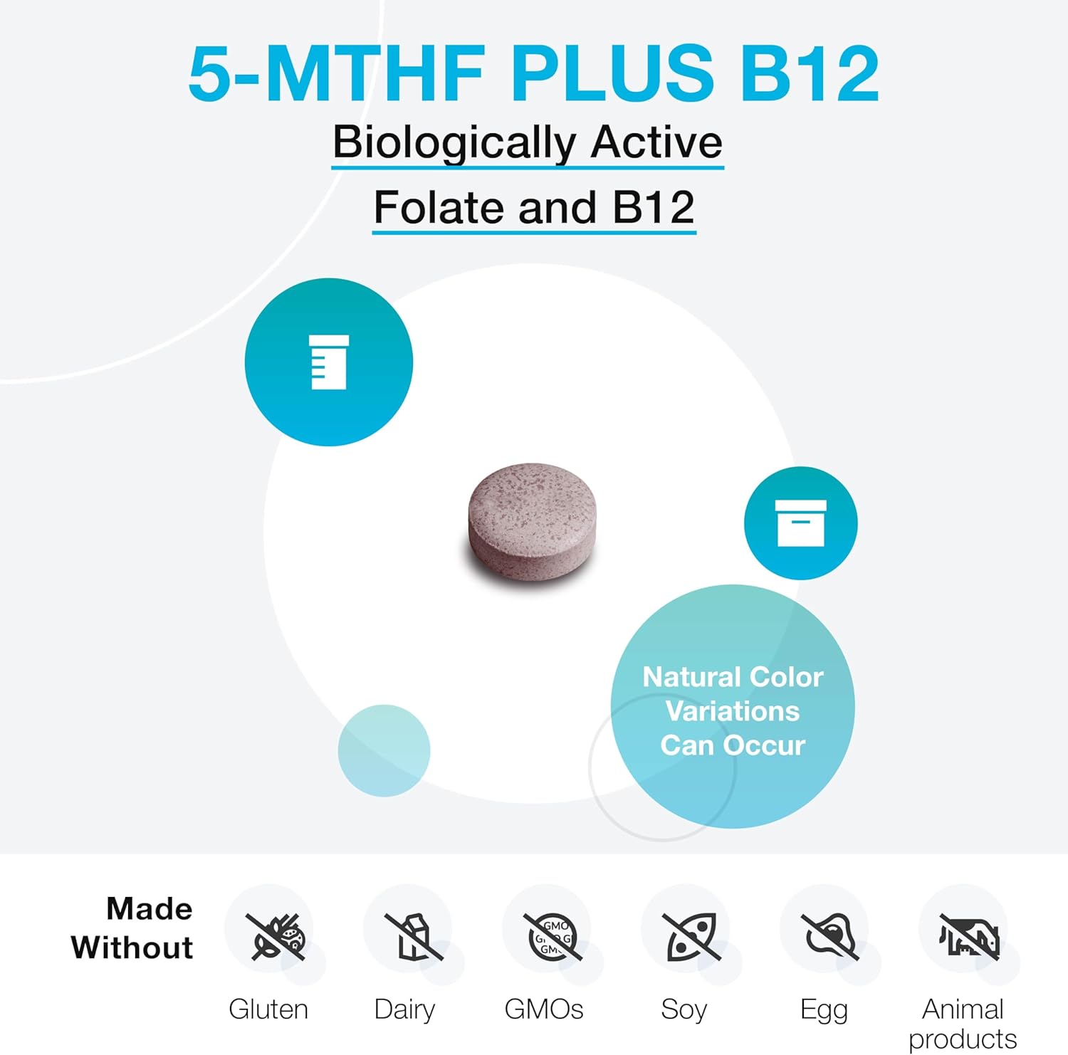 XYMOGEN 5-MTHF Plus B12: Cherry-Flavored Tablets for Methylation & Nervous System Support