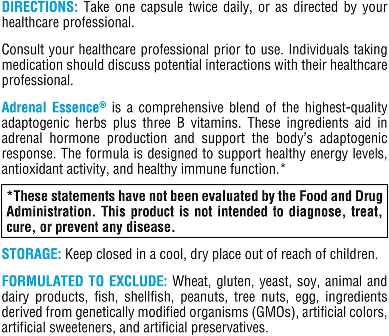 XYMOGEN Adrenal Essence Capsules - Supports Healthy Energy and Immune Function with Adaptogenic Herbs and B Vitamins