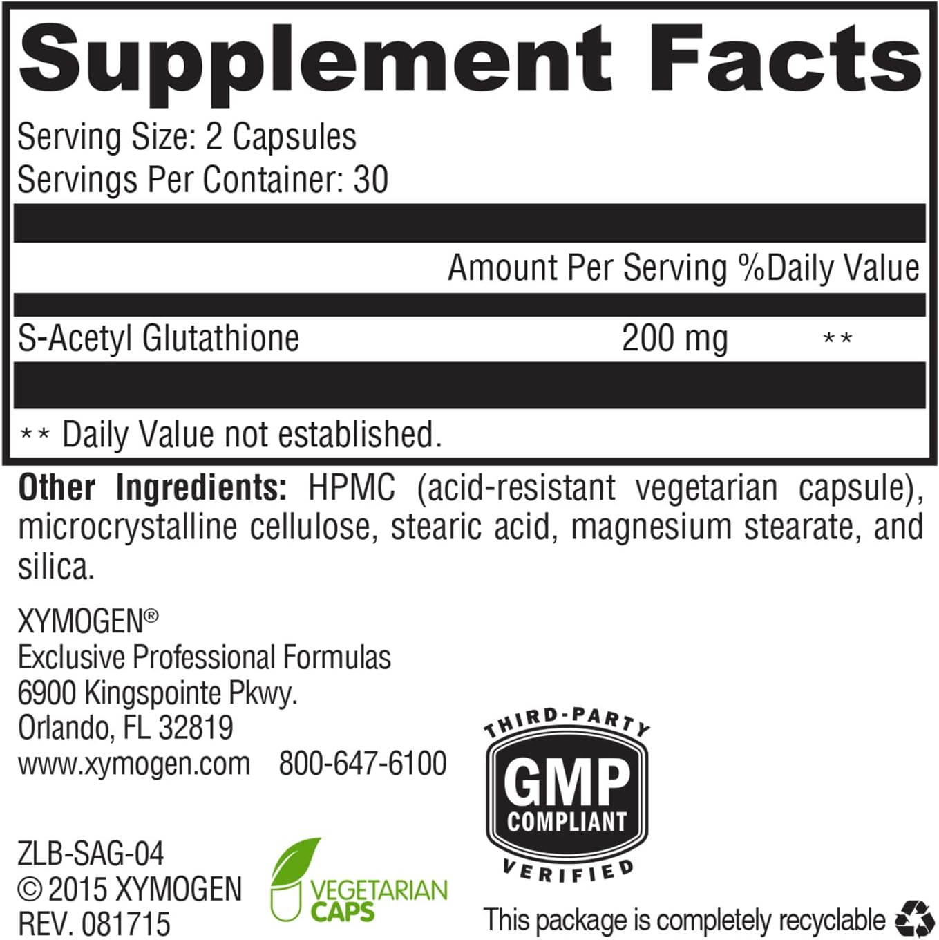 XYMOGEN Micronized DHEA 10mg & S Acetyl Glutathione Bundle - 60 Tablets & 60 Capsules for Healthy Aging Support