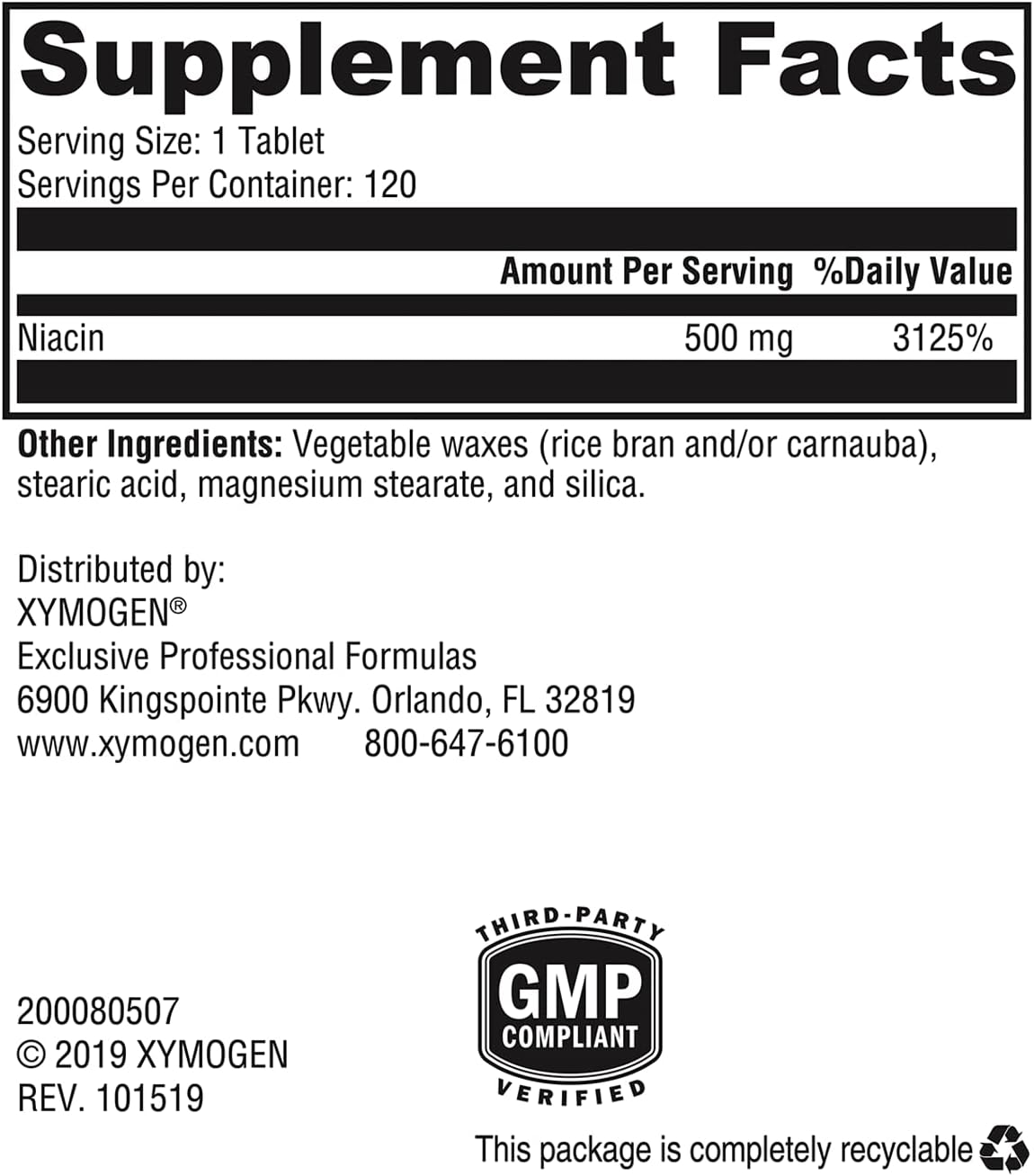 XYMOGEN NiaVasc 750 Sustained Release Niacin & DioVasc Support Bundle for Healthy Veins & Microcirculation