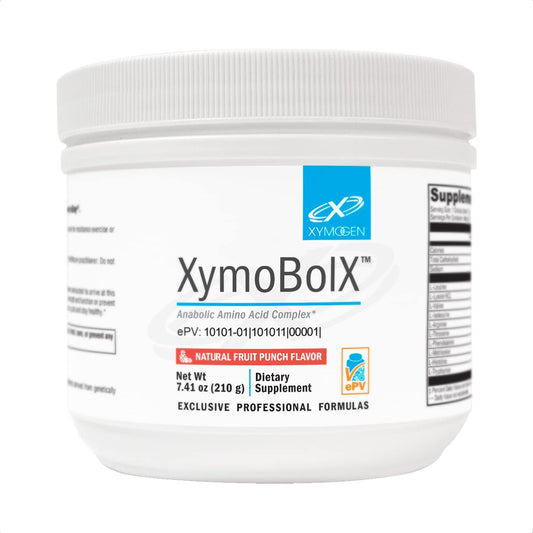 XYMOGEN XymoBolX Amino Acid BCAA Powder for Muscle Recovery - L Arginine, L Leucine, L Methionine, L Tryptophan - Gluten Free, Vegan, Non GMO (30 Servings)