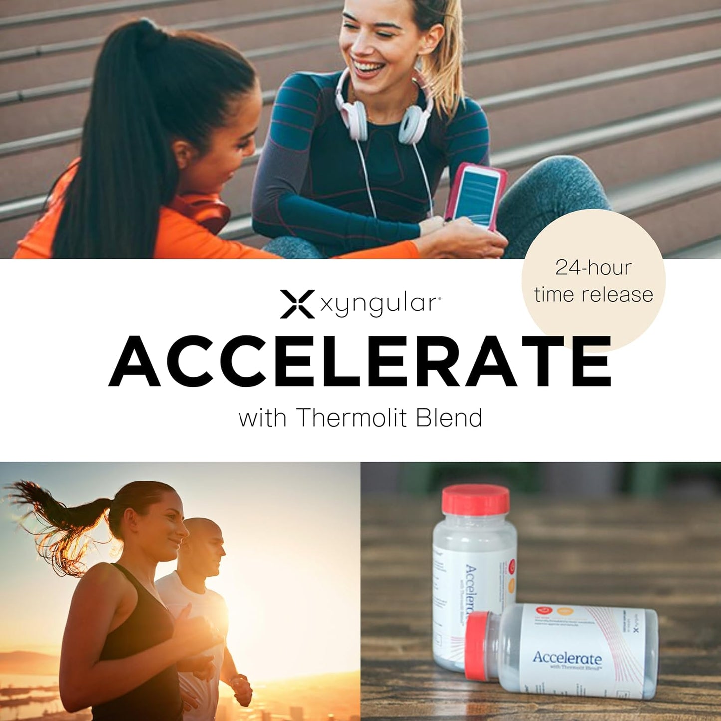 Xyngular Accelerate Tablets with Thermolit Blend - Vegan & Gluten-Free Capsules for Energy, Healthier Lifestyle