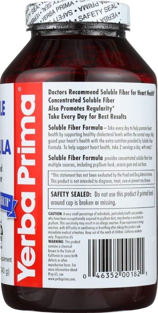 Yerba Prima Soluble Fiber Powder Duo - 2 Pack