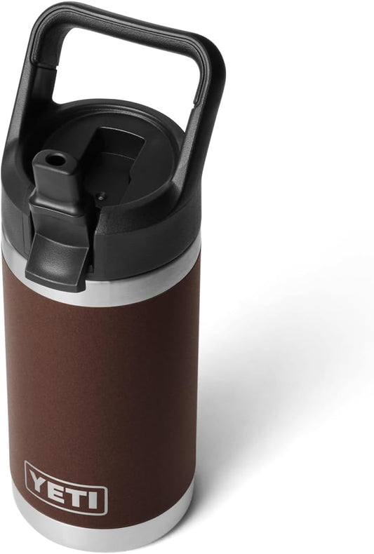 YETI Rambler Jr. 12 oz Kids Bottle - Leakproof Straw Cap, BPA-Free