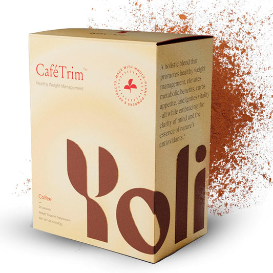 Yoli® CaféTrim Coffee Flavored Powder - Appetite Suppressant for Food Cravings