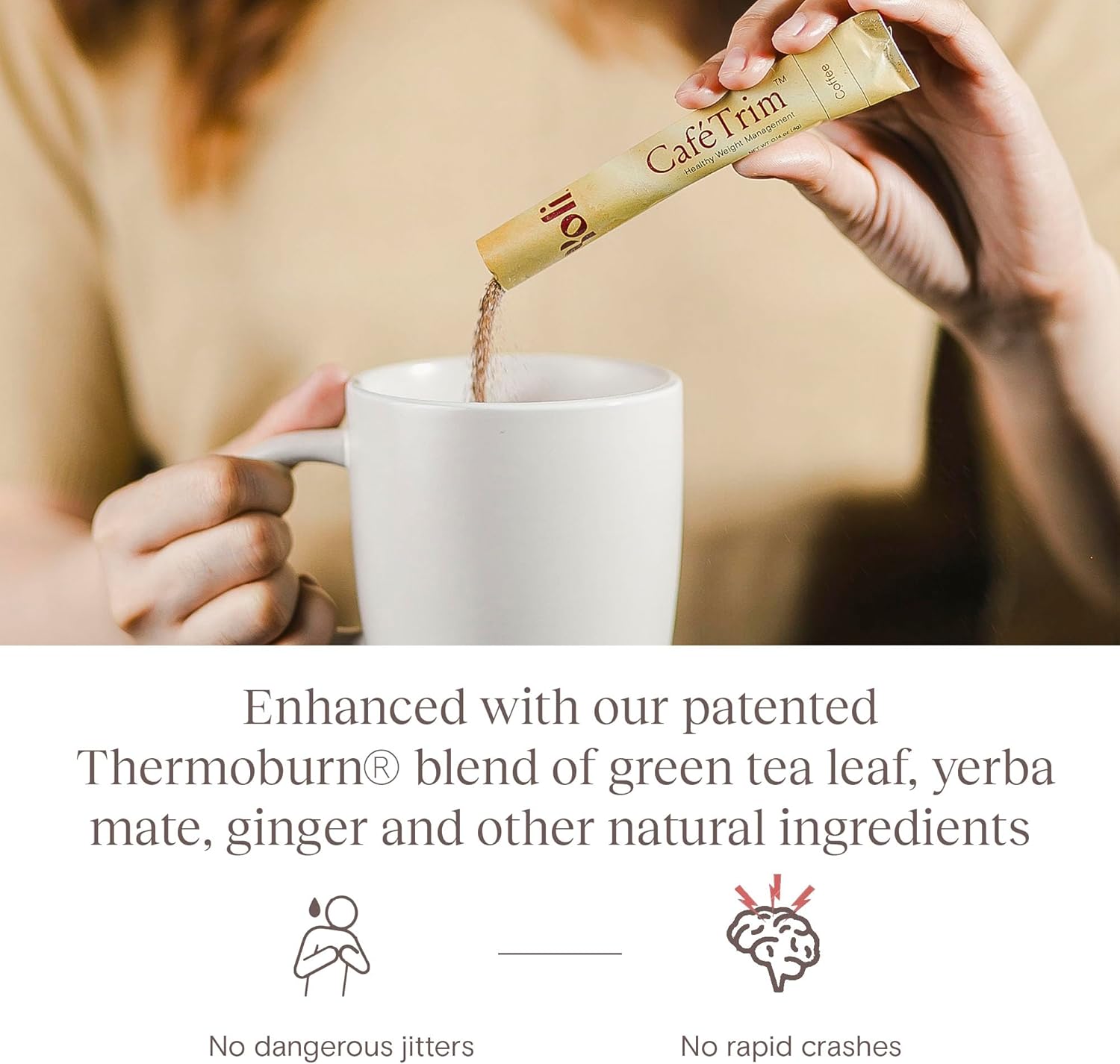 Yoli® CaféTrim Coffee Flavored Powder - Appetite Suppressant for Food Cravings