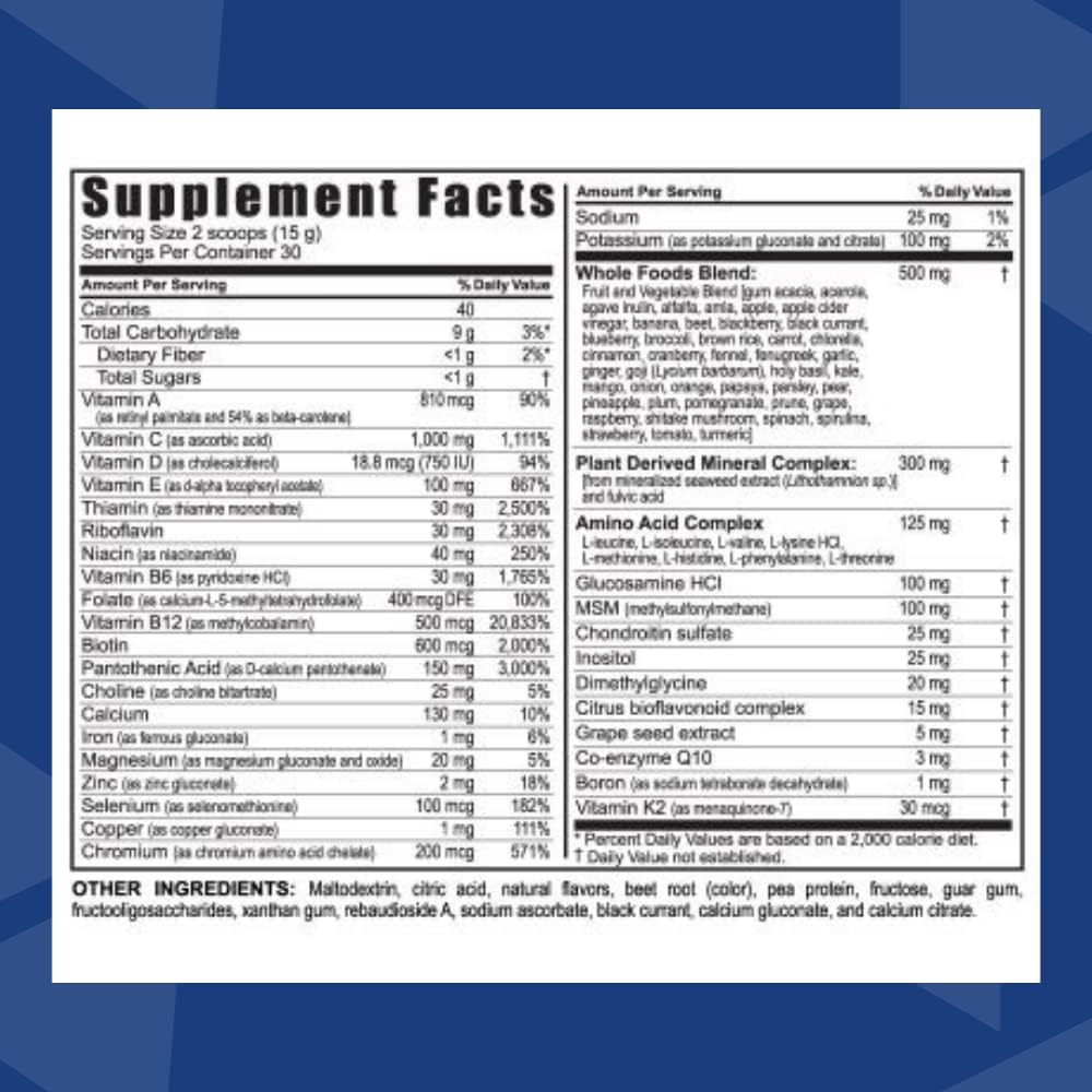 Youngevity Beyond Tangy Tangerine Original Formula - Natural Whole Foods | Multi-Vitamin & Mineral Complex | 5,745 ORAC | 3 Pack
