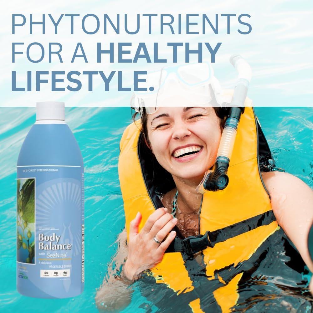 Youngevity Body Balance Land & Sea Plant Based Nutrition with Sea Vegetables, Kelp, Nori, and More - 75+ Nutrients - 32 Fl Oz Bottle