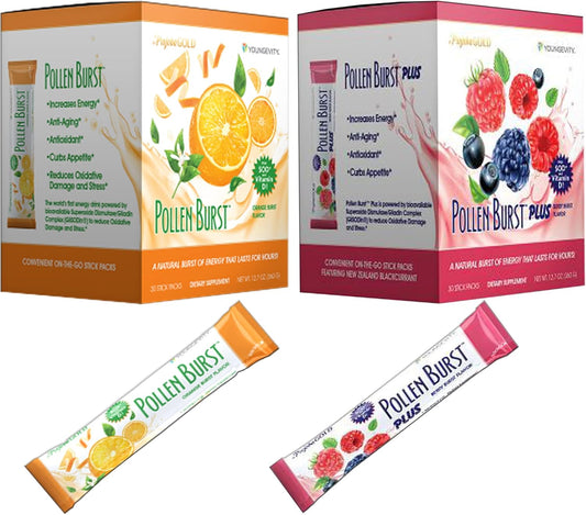 Youngevity Pollen Burst Bundle - Boost Energy and Immunity with Natural Bee Pollen Extracts