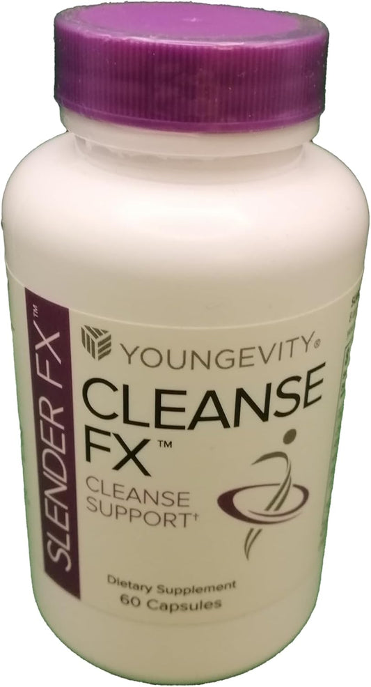Youngevity Slender Fx™ Cleanse Fx™ - Super Colon Cleanse 15 Day - Natural Herb Blend - 60 Capsules