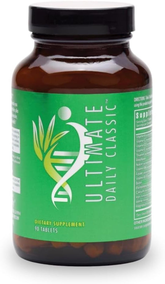 Youngevity Ultimate Daily Classic Multivitamin for Cardiovascular, Brain, Bone & Joint Health - 90 Tablets