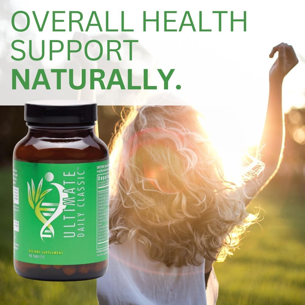 Youngevity Ultimate Daily Classic Multivitamin for Cardiovascular, Brain, Bone & Joint Health - 90 Tablets