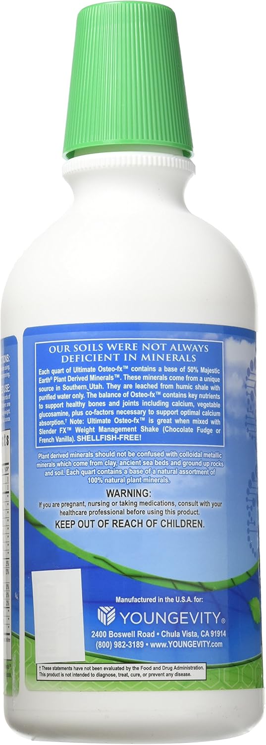 Youngevity Ultimate Osteo-Fx Liquid Supplement for Bone & Joint Health Support - 32 fl. oz.