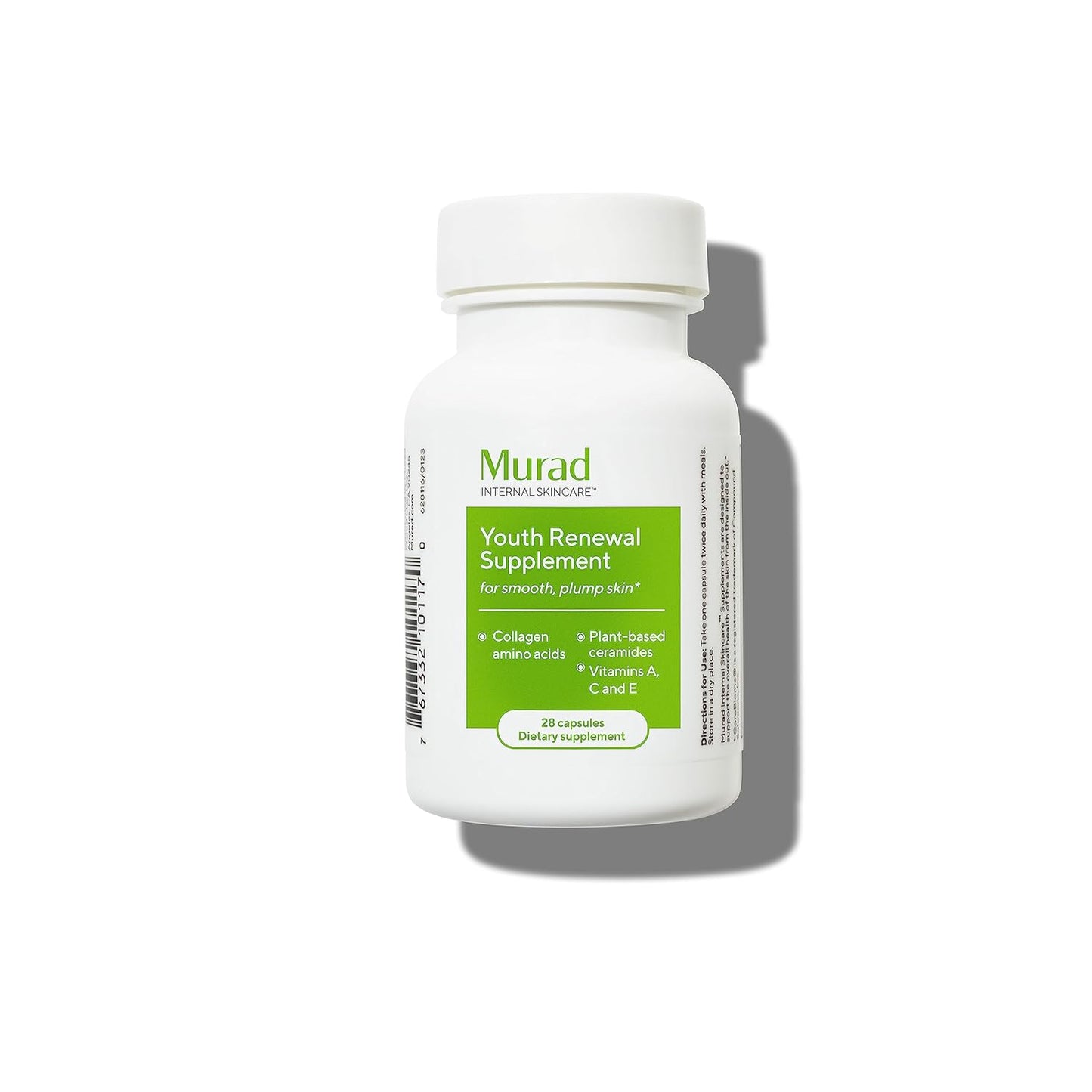 Youth Renewal Supplement for Plump Skin - Anti-Aging Beauty Solution with Collagen and Ceramides to Reduce Wrinkles and Fine Lines
