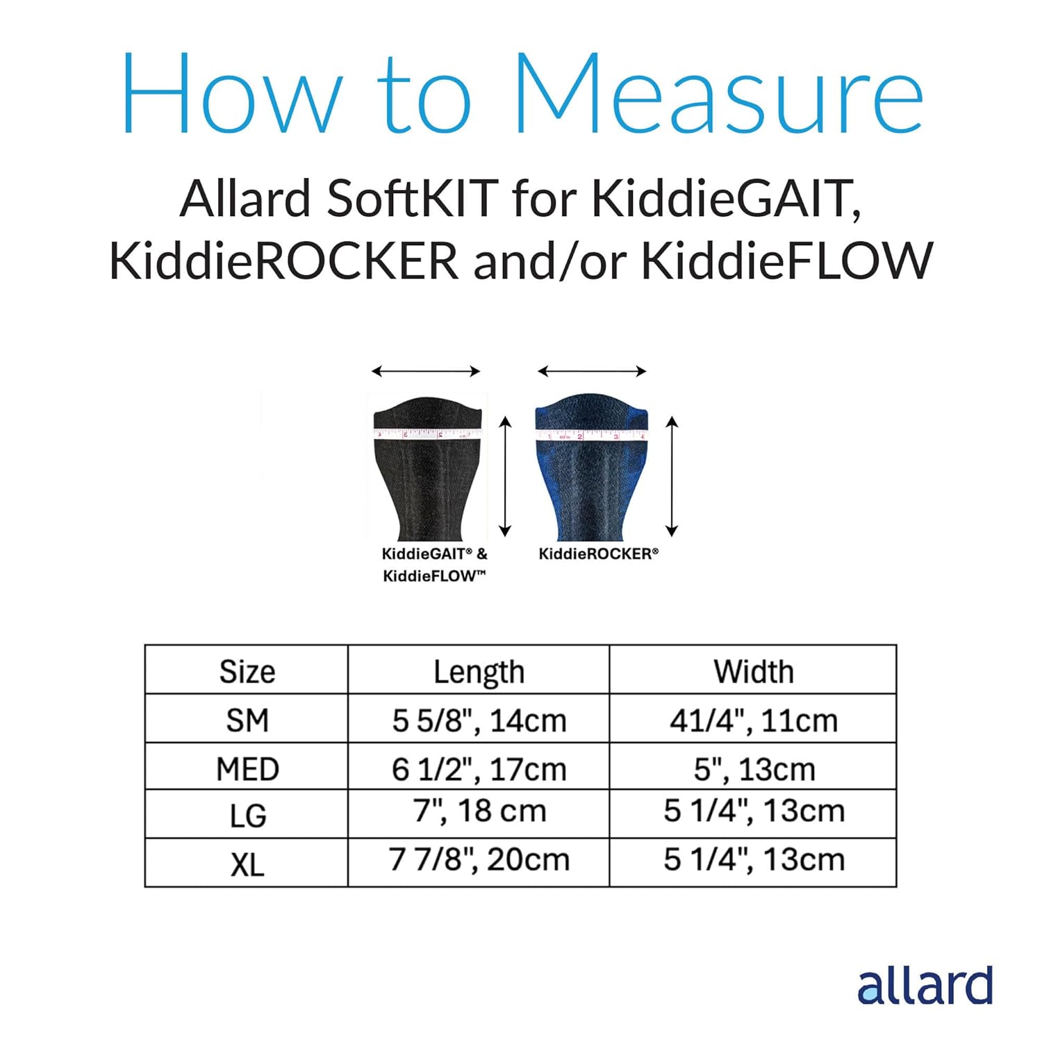 Youth Xlarge Allard SoftKIT for KiddieGAIT, KiddieROCKER, and KiddieFLOW