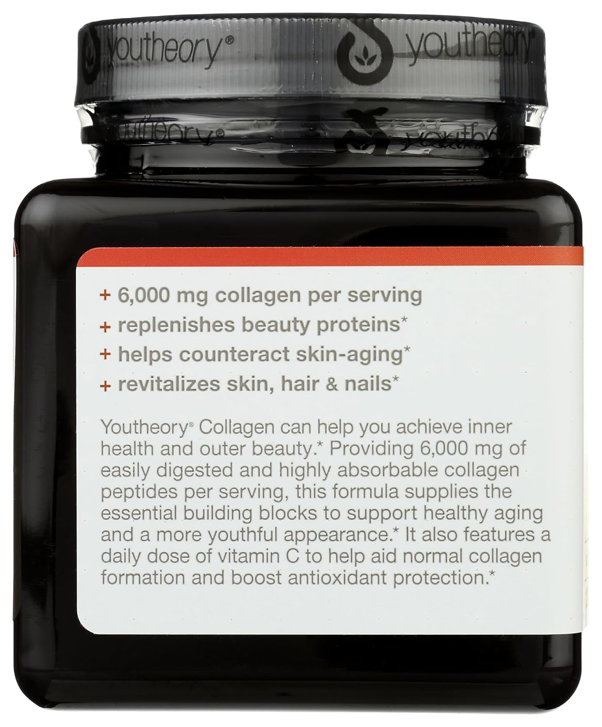 Youtheory Collagen Supplement - 120 Tablets for Skin, Hair, Nails & Joints