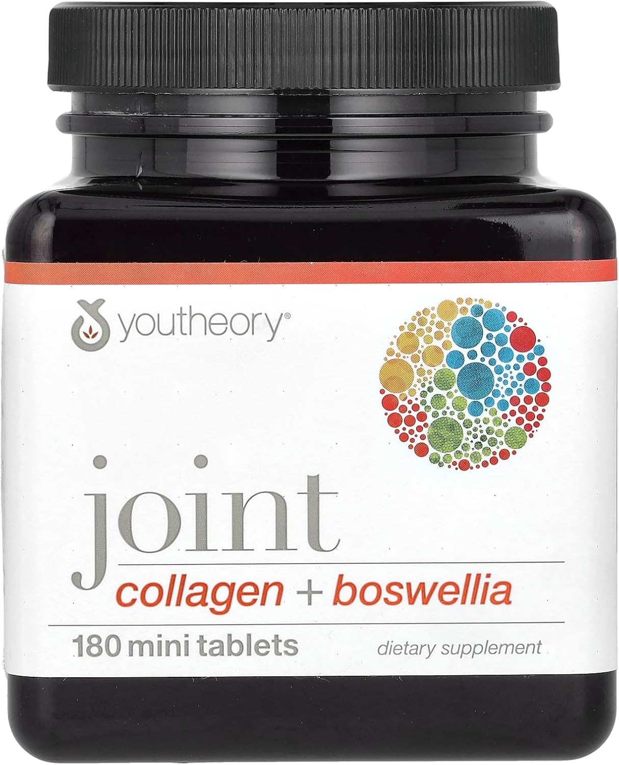 Youtheory Joint Support with Collagen and Boswellia - 180 Mini Tablets