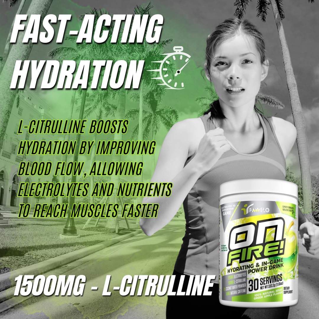 Youthful Athlete Electrolytes Powder with Coconut Water & BCAAs - Zero Sugar Hydration Powder with Green Tea Energy Boost - Ultima Electrolytes