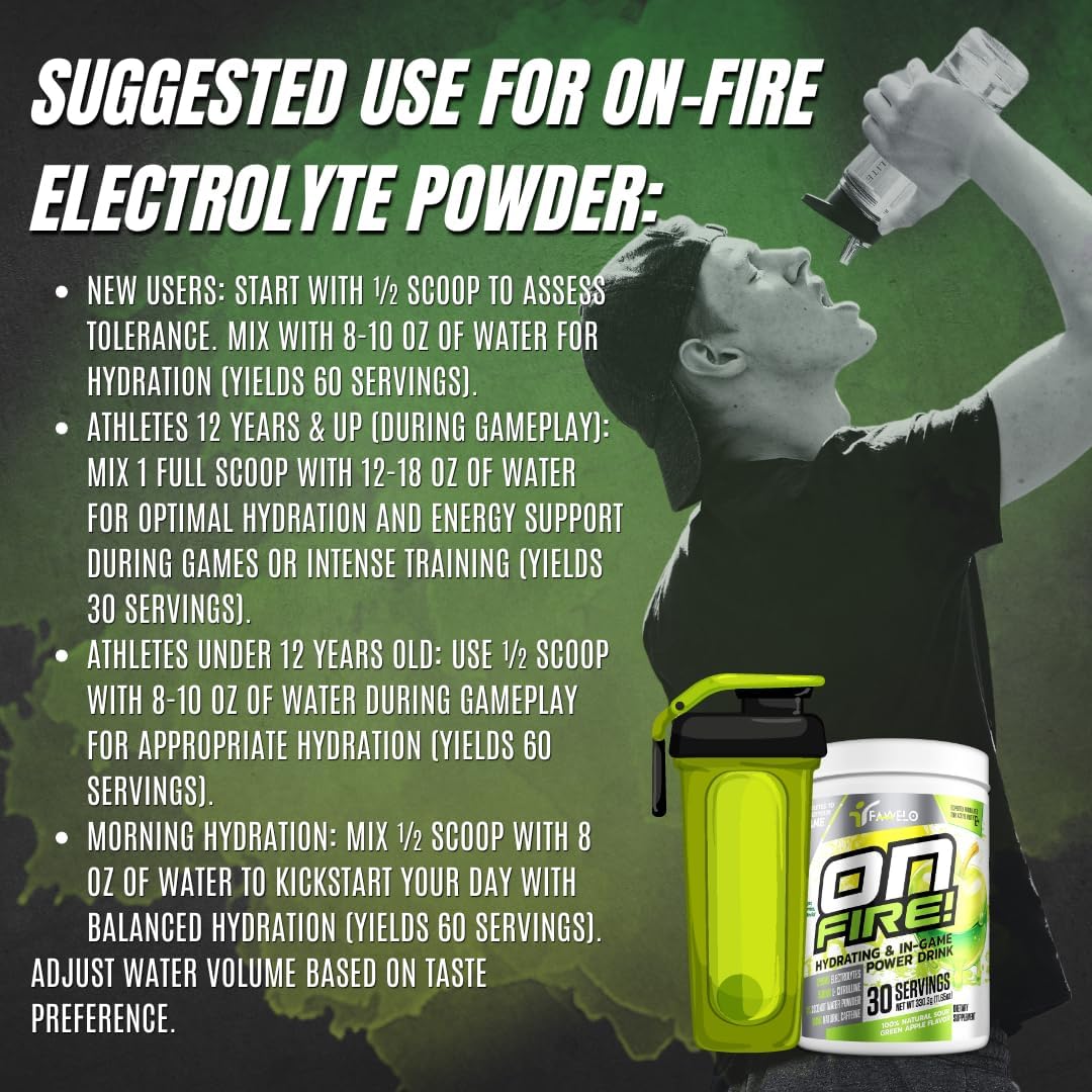 Youthful Athlete Electrolytes Powder with Coconut Water & BCAAs - Zero Sugar Hydration Powder with Green Tea Energy Boost - Ultima Electrolytes