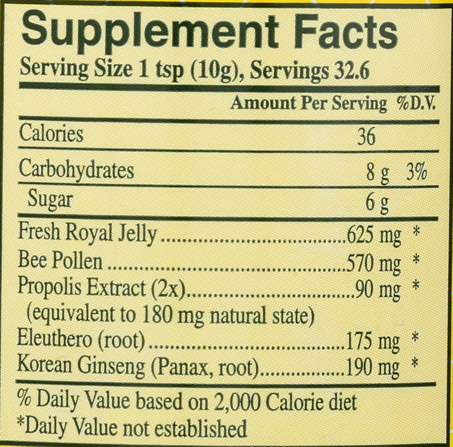 Ys Bee Farms Royal Jelly Infused Honey - Ultimate Strength, 11.5 oz Gel