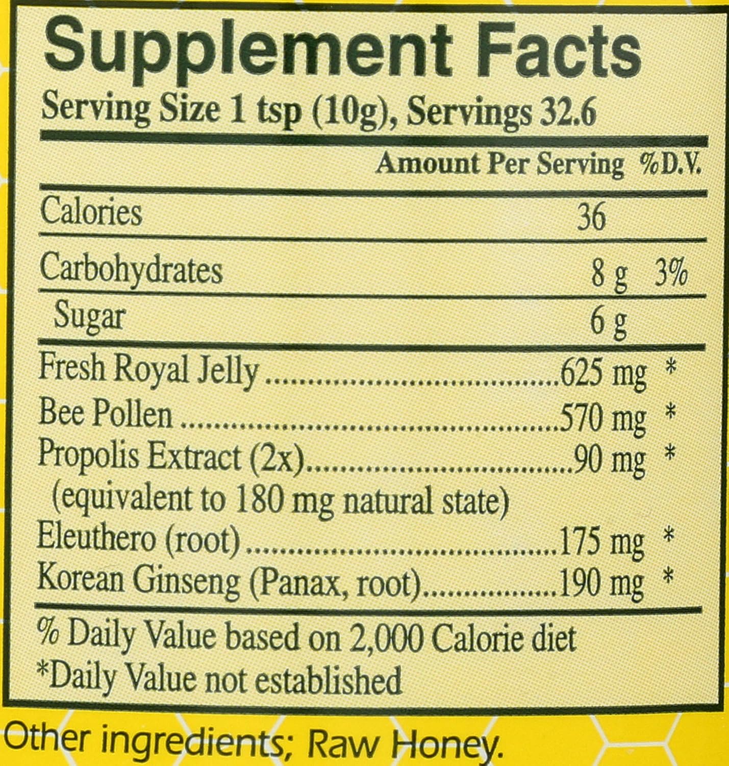 Ys Bee Farms Royal Jelly Infused Honey - Ultimate Strength, 11.5 oz Gel