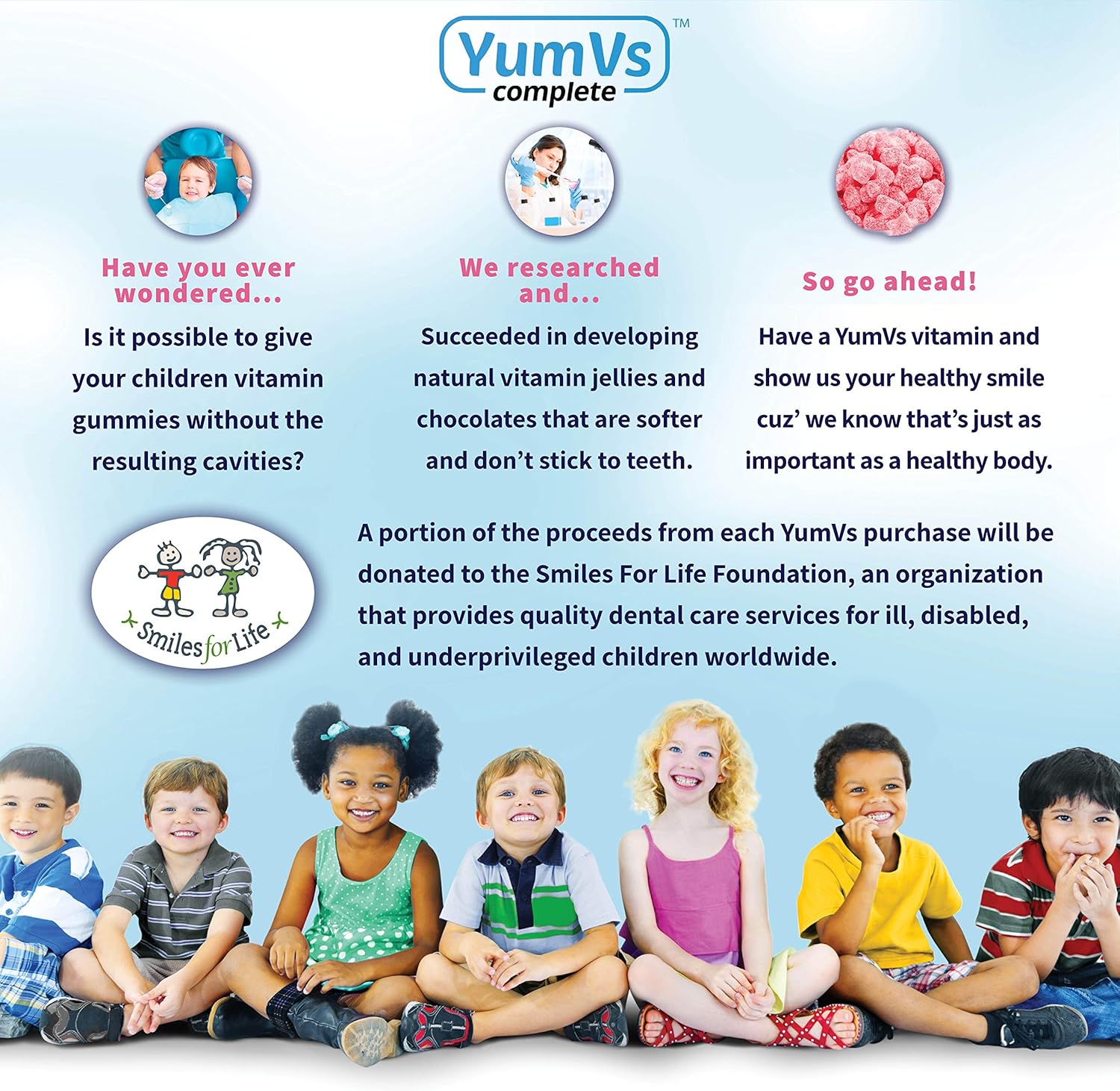 YUM-V'S Kids Prebiotic Fiber Gummies - Sugar-Free Keto Chewables for Toddlers - Constipation Support with 4g Fiber - Natural Berry Flavor - 70 Count