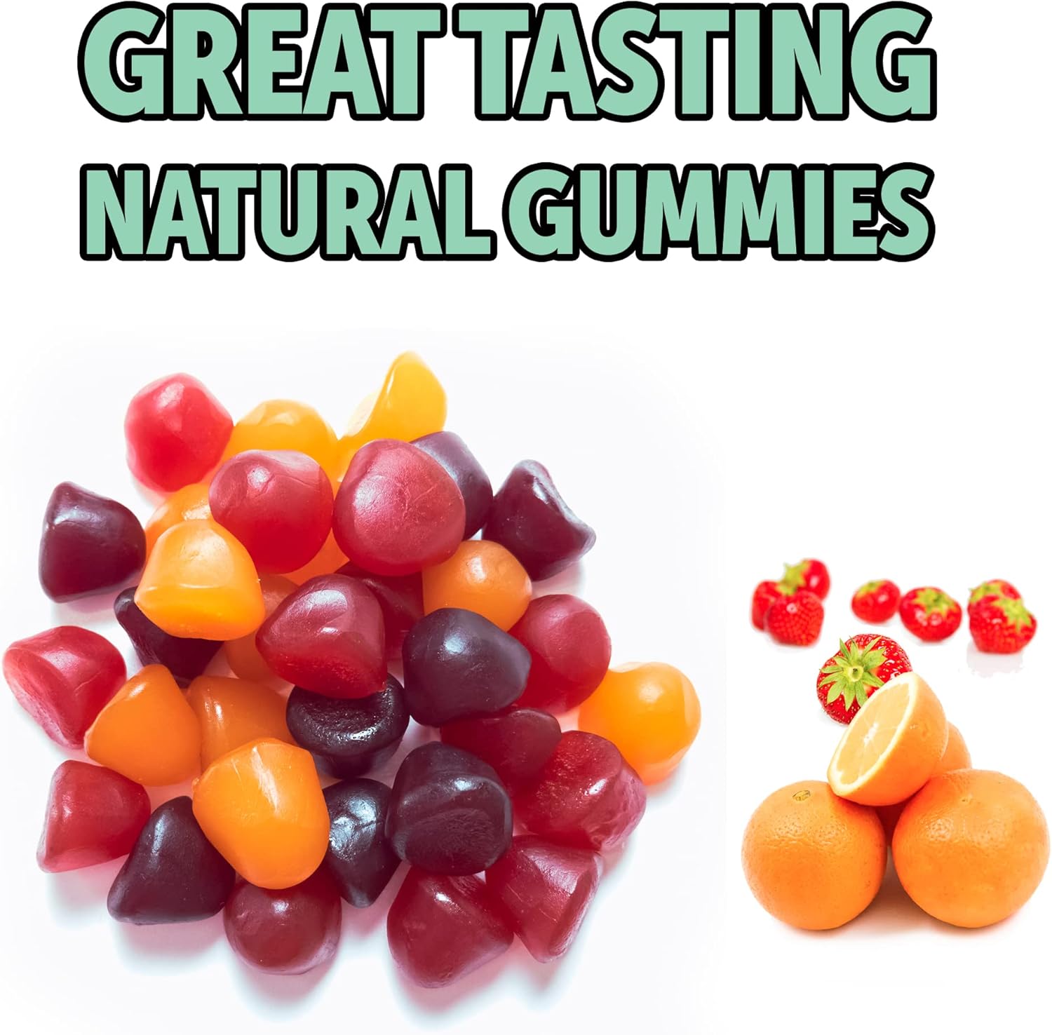 Yuve Vegan Multivitamin Gummies for Daily Energy, Strength, and Immunity - Vitamin A, C, B3, B6, B12, Biotin & Zinc - Non-GMO - 60ct