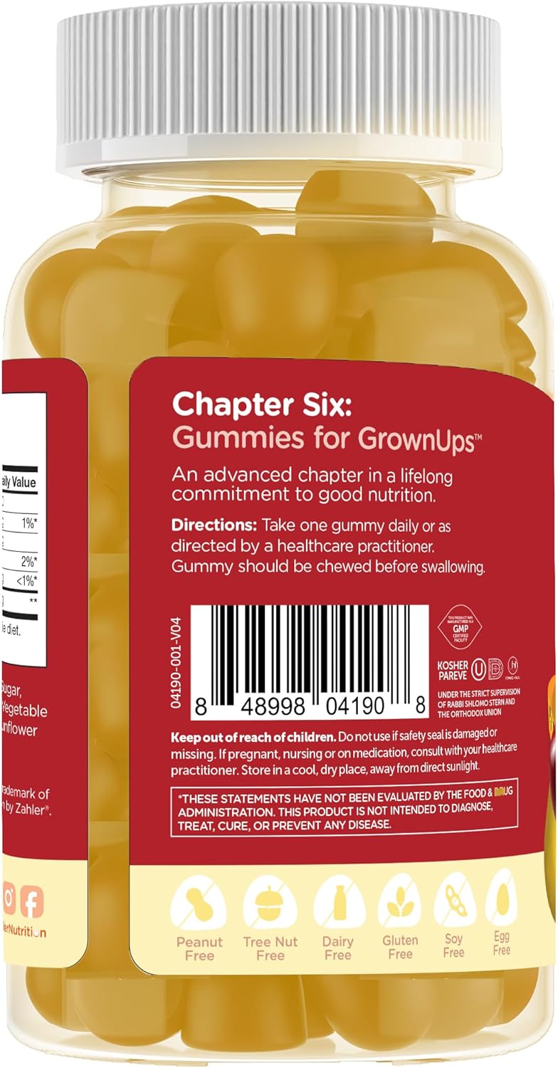 Zahler Kosher Apple Cider Vinegar Gummies - Detox & Gut Health Support - 60 Pineapple Flavored ACV Gummies for Men & Women