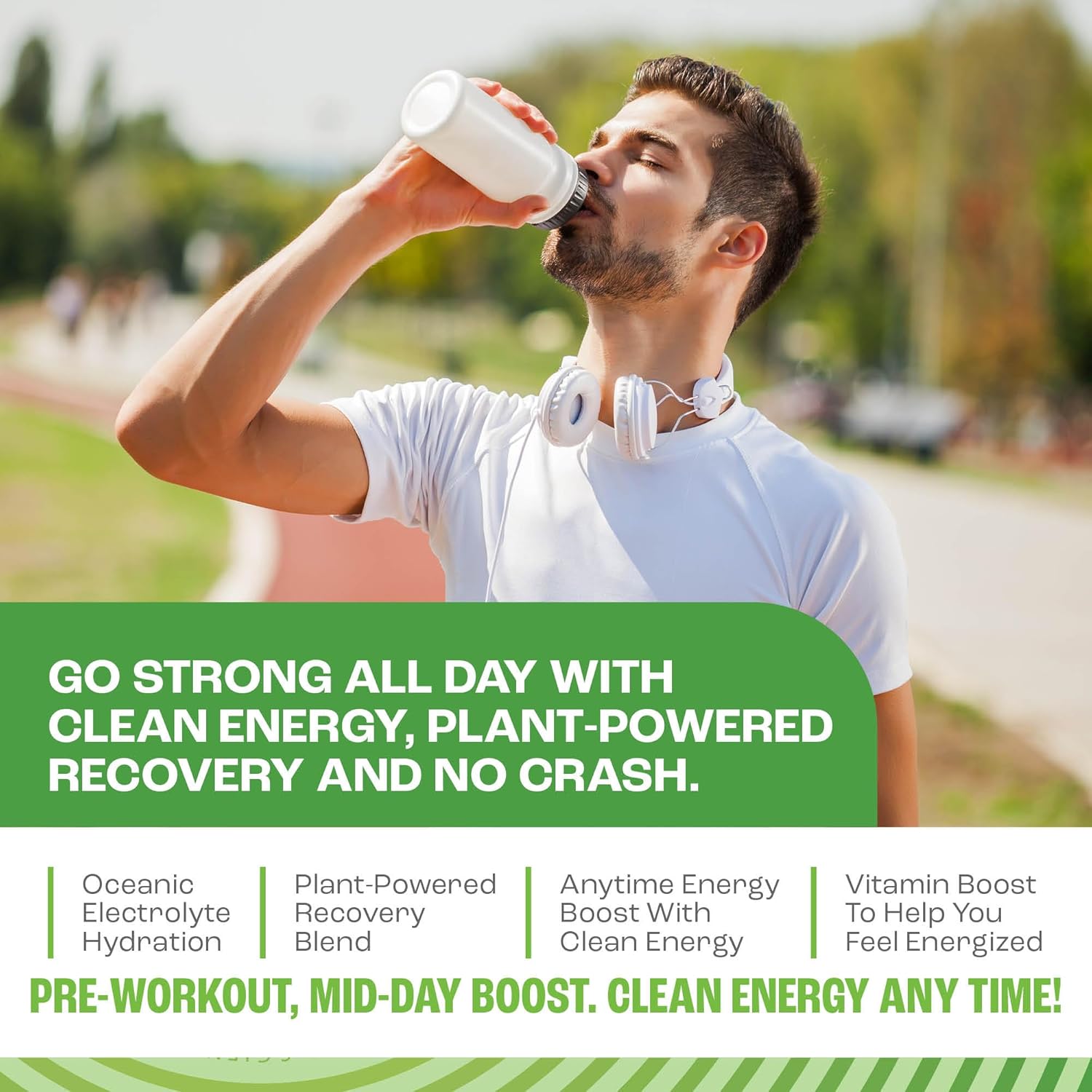 Zahler Mantra Go Tropical Berry Flavored Pre-Workout Supplement, 30 Servings - Boost Energy Levels