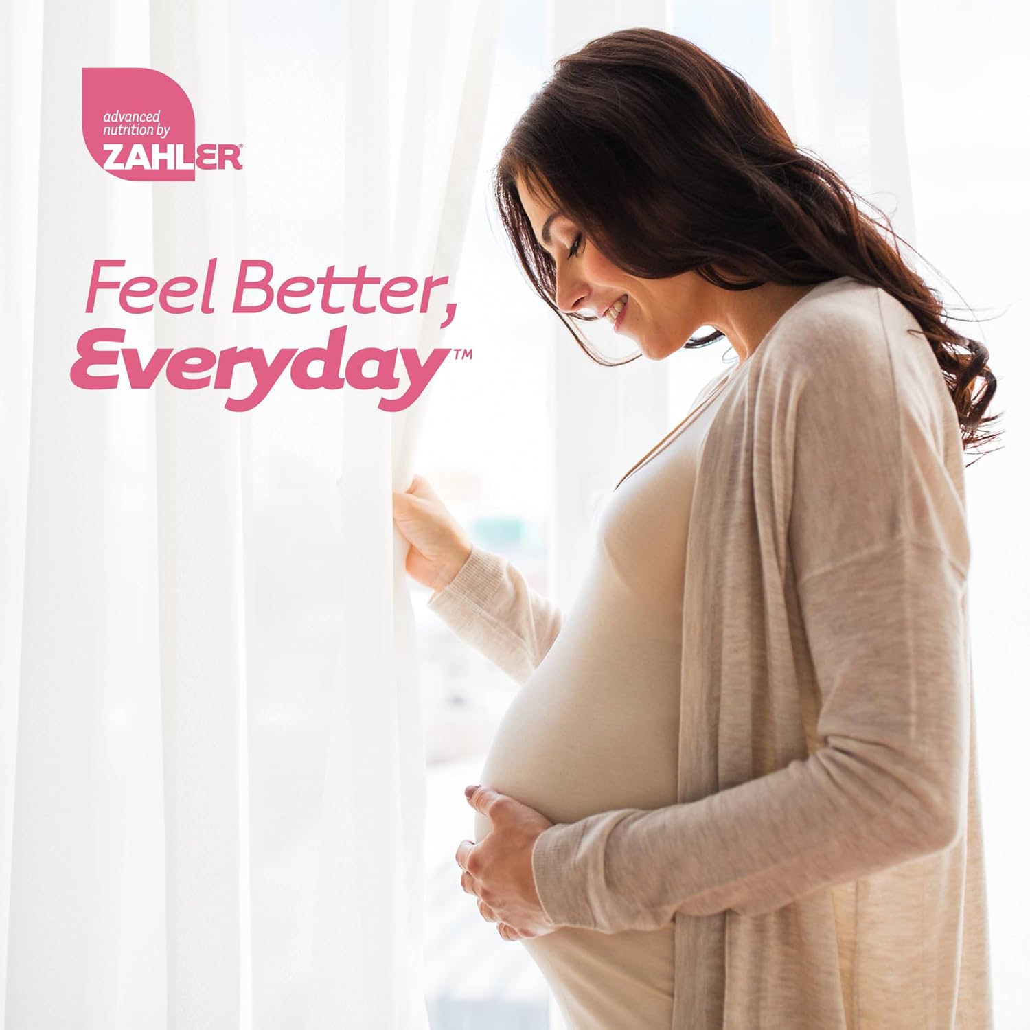 Zahler Total One Prenatal Vitamins for Women - 90 Count Daily Multi Vitamin with Folic Acid, Iron, Zinc & Essential Minerals - Kosher Prenatal Capsules