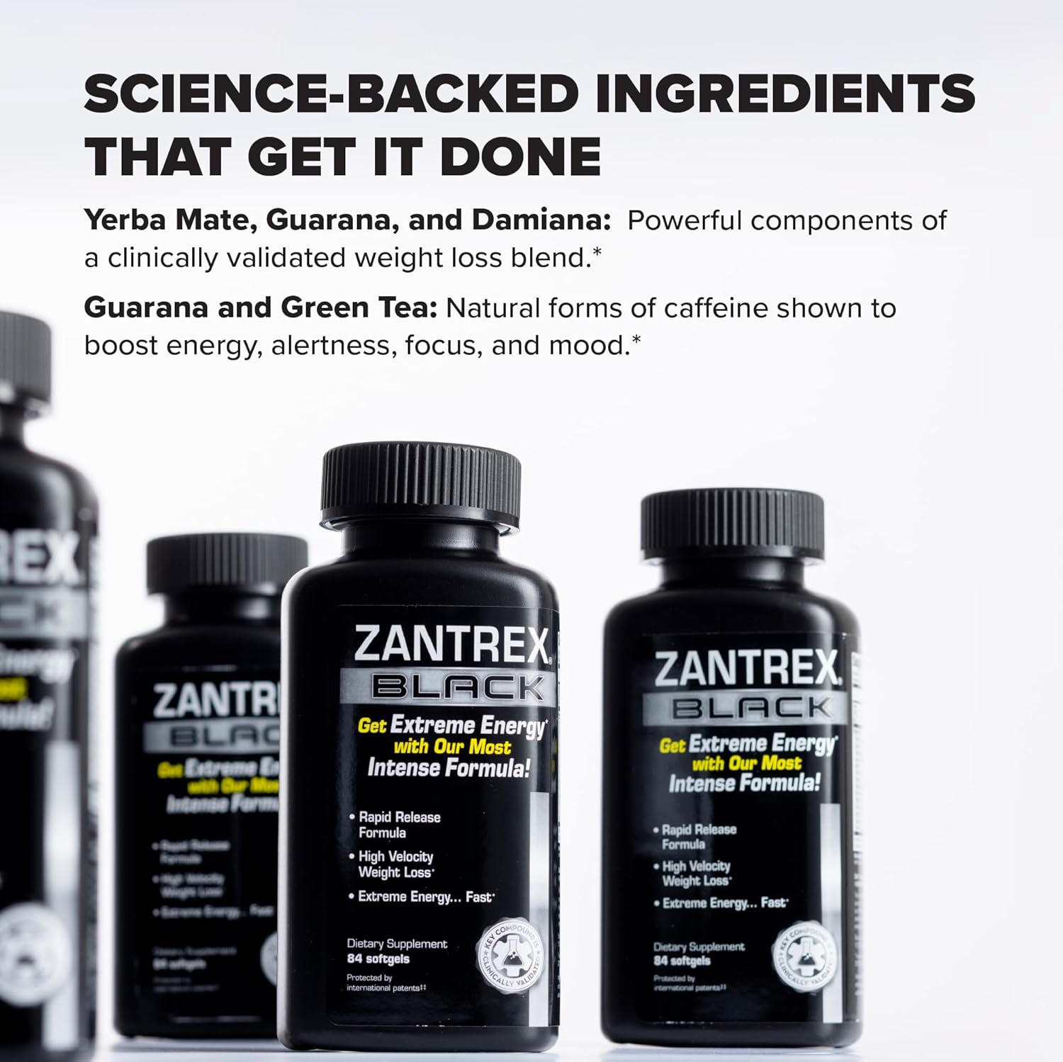 Zantrex Black Weight Loss Supplement Pills - Dietary Supplements for Energy - 84 Count