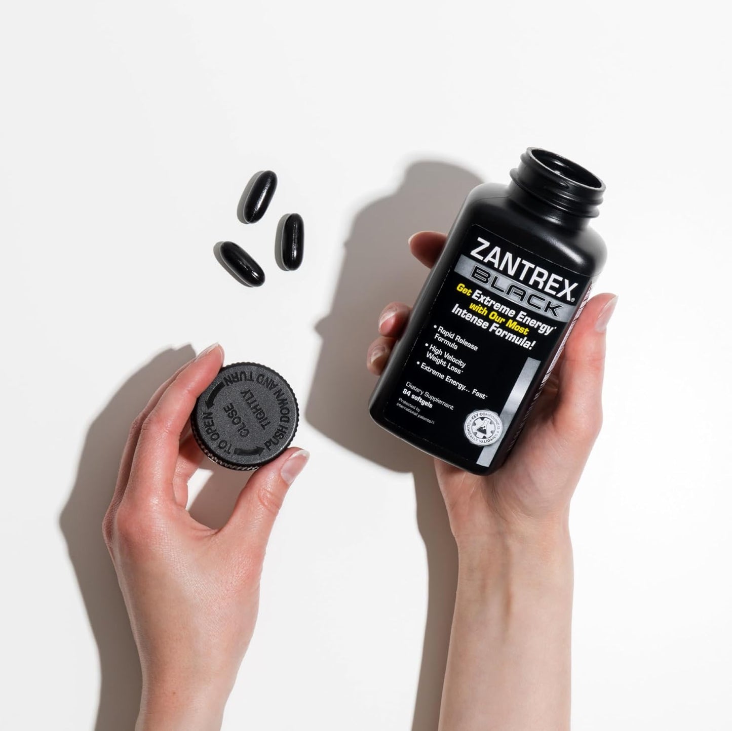 Zantrex Black Weight Loss Supplement Pills - Dietary Supplements for Energy - 84 Count