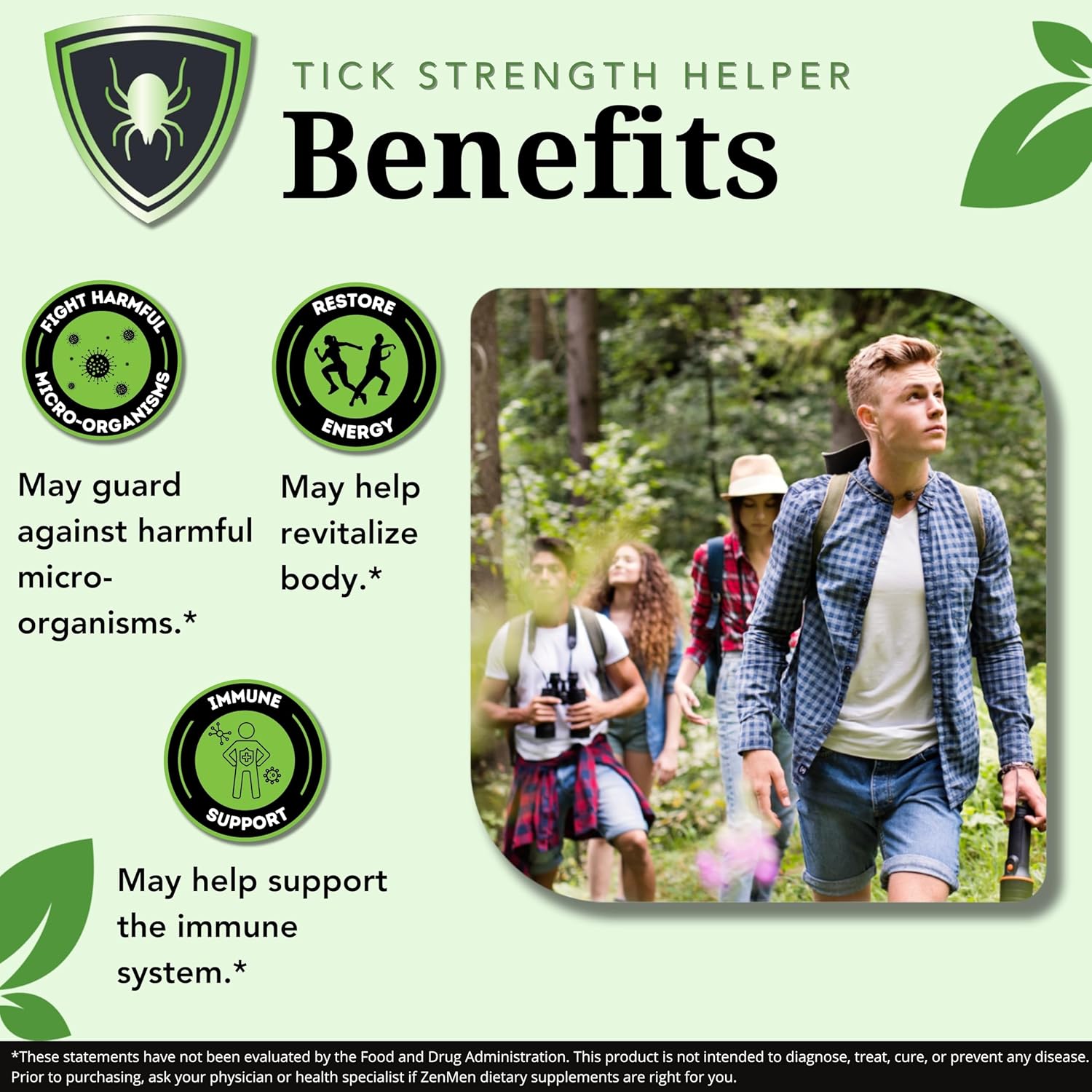 Zenmen Total Wellness Pack: Body Odor Supplement & Sweet Wormwood Tincture