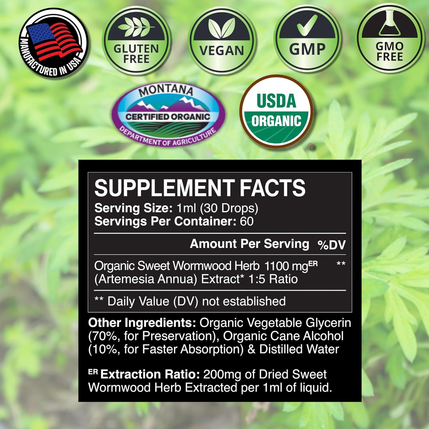 Zenmen Total Wellness Pack: Body Odor Supplement & Sweet Wormwood Tincture