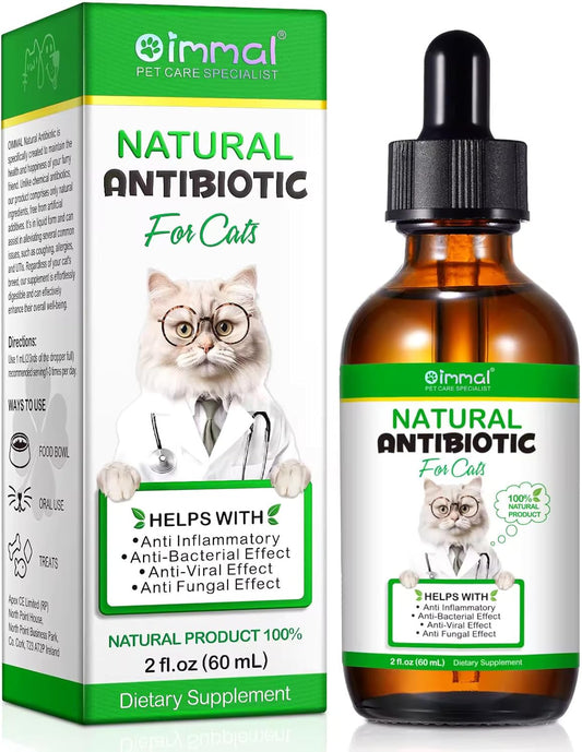 Zenpaws Pet Antibiotic: Natural Healing Aid for Cats- Skin Repair for Wounds, Sores, and Abrasions, Itch Relief