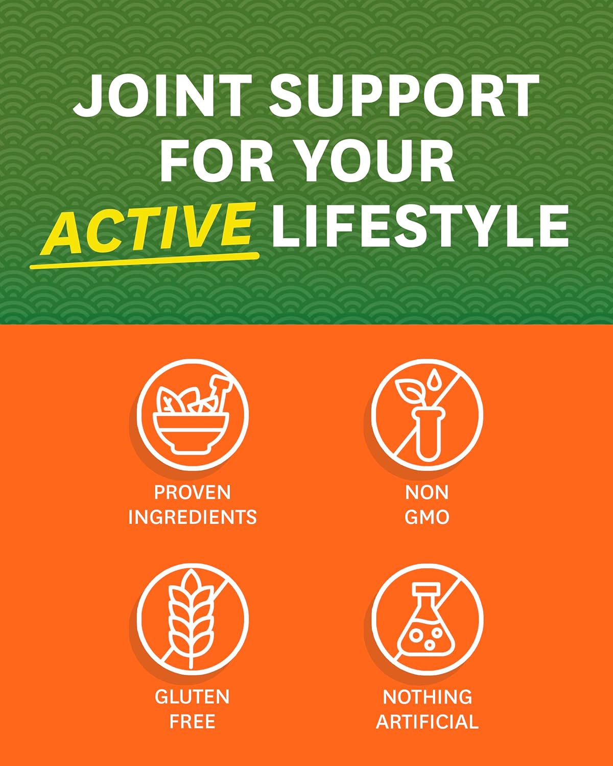 Zenwise Glucosamine Chondroitin MSM Curcumin with Hyaluronic Acid - Joint Support Supplement for Pain Relief - Natural Health & Mobility (180 Count)