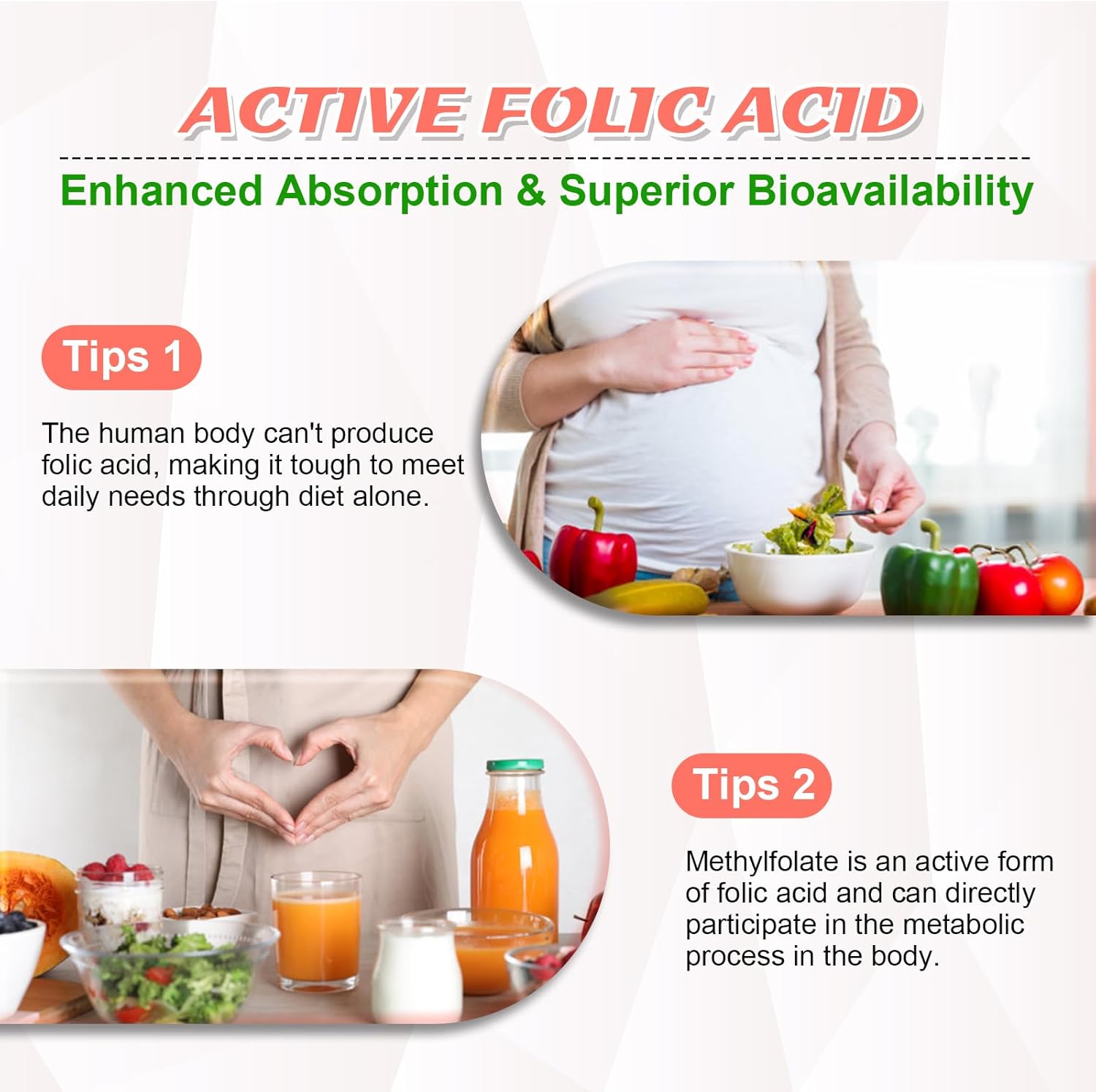 Zetelixia Methylated Multivitamin Gummies with L-Methylfolate 15mg & B12, Supports MTHFR Mutation, Methylation, Mood & Cognition, Vegan, Non-GMO - 60 Count