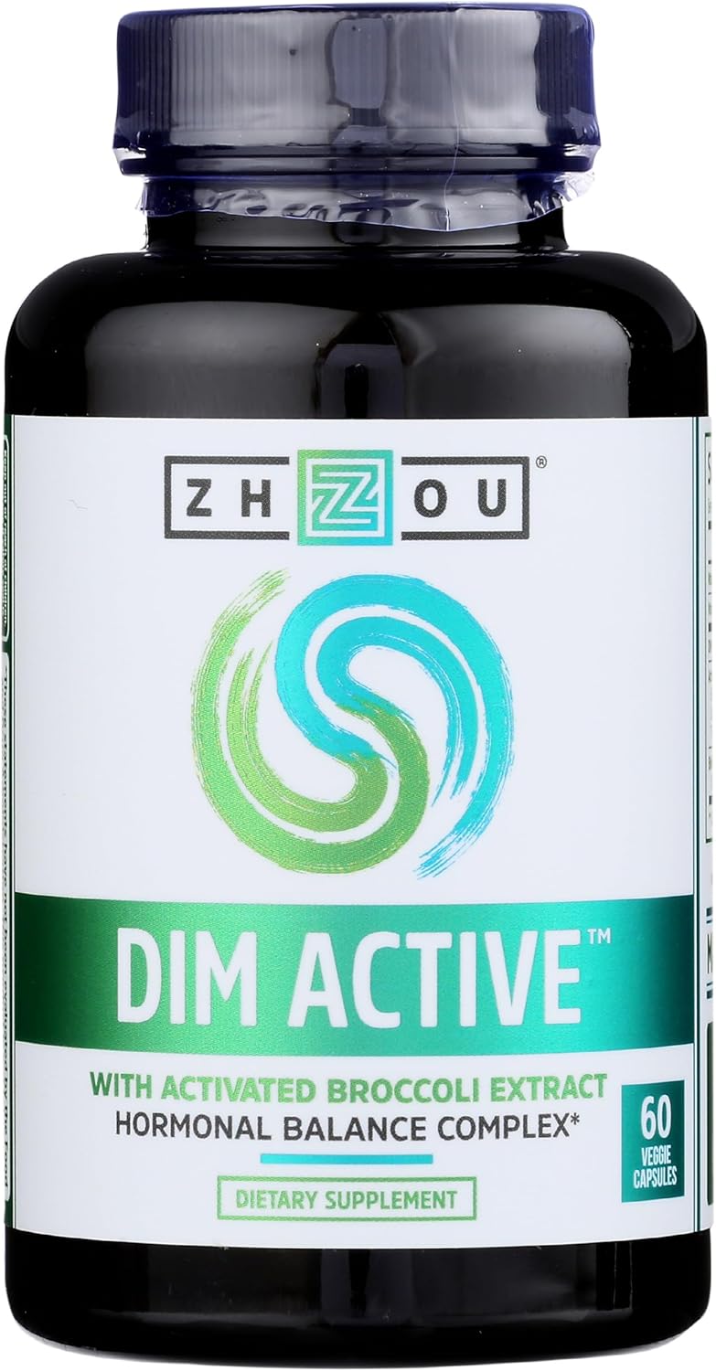 ZHOU NUTRITION Dim Active 60 Count Dietary Supplement