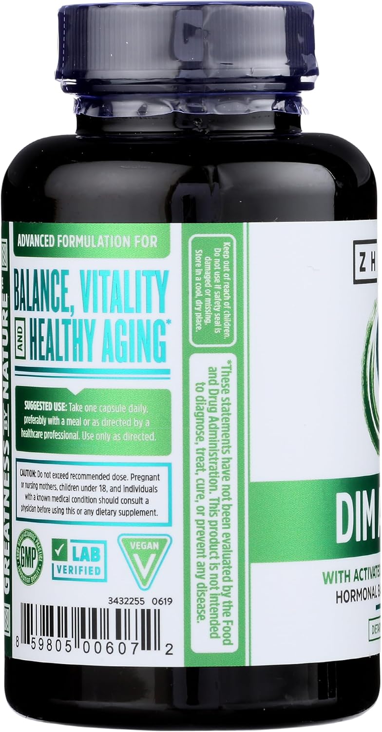 ZHOU NUTRITION Dim Active 60 Count Dietary Supplement