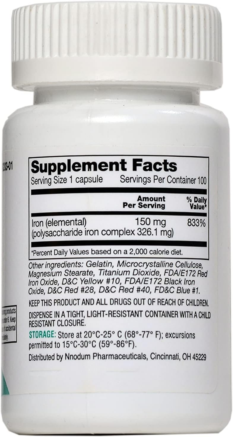 Ziks iFerex 150: Iron Supplement with Advanced Formula for Energy and Immune Support