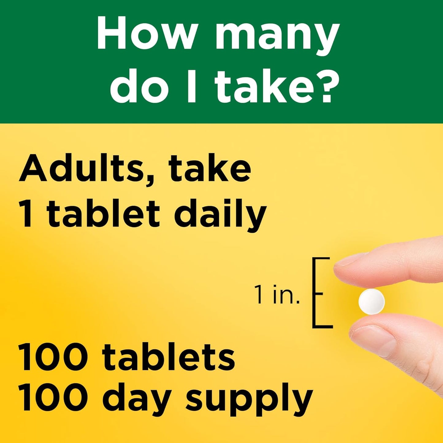 Zinc 30mg Supplement for Immune Health and Antioxidant Support - 100 Tablets