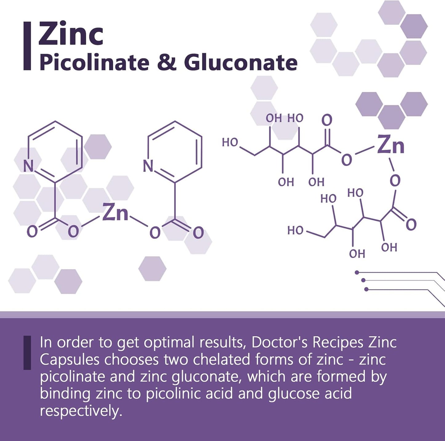 Zinc 50mg Capsules for Immune Defense, DNA & Protein Formation, Cell Growth - Non-GMO, 240 Veggie Capsules