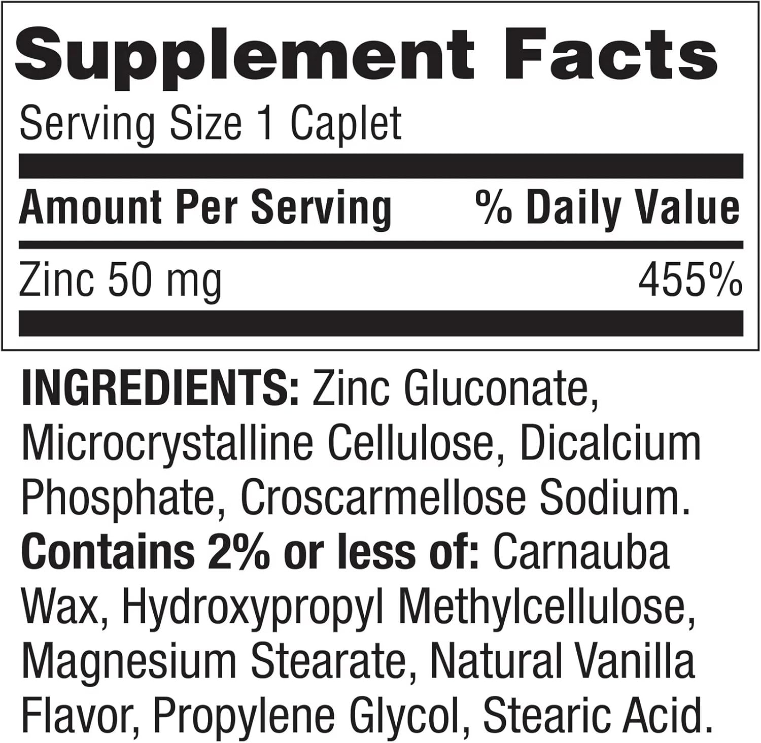 Zinc Immune Support Bundle - Spring Valley Zinc 200 Caplets with Lual's 45 Diabetes Decoded - 50 mg Zinc Supplements