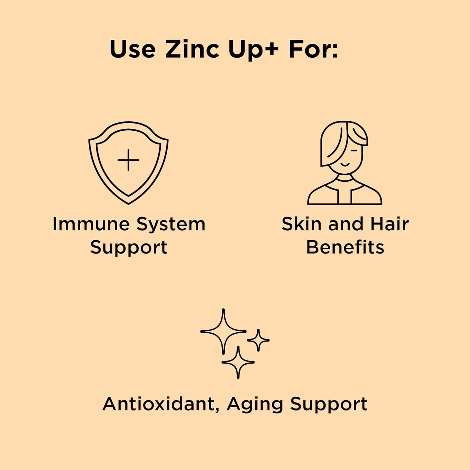 Zinc Up+ Liquid Spray with Vitamin C for Kids & Adults, 2 fl oz - nbpure