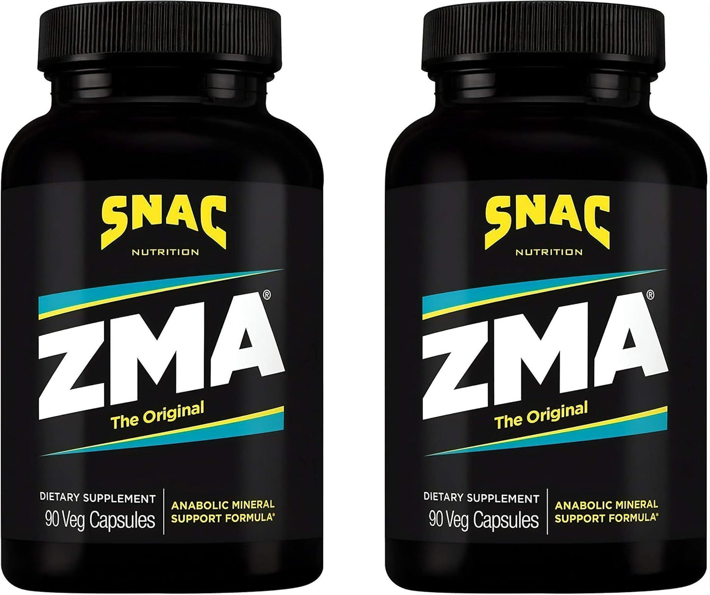 ZMA Recovery and Sleep Supplement - Muscle Recovery, Immune Support, Restorative Sleep - 180 Veggie Capsules (2 Pack)